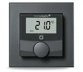 Homematic IP HmIP-WTH-A Termostat ścienny z czujnikiem wilgotności, kolor antracytowy