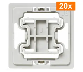 Homematic IP Adapter Jung J2 (20szt) / do ramek i osłon Jung seria A 500/A creation/A PLUS/AS 500/AS Universal
