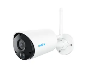 Reolink Argus Series B320 biała / bezprzewodowa kamera IP / 2304 x 1296 / akumulator / IP65 / mikrofon i głośniki / WiFi / MicroSD