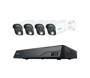 Reolink NVS8-8MB4 - RLK8-800B4 / zestaw kamer / kamera 4X / 4K / IP67 / HDMI i VGA / PoE 
