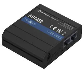 Teltonika RUT200 / Router przemysłowy / 10 100Mbs / 2x LAN / 1x gniazdo SIM