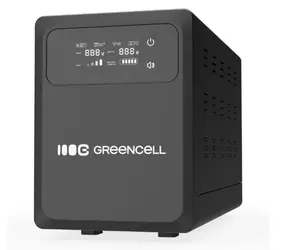 Green Cell 1200VA / 800W / Zasilacz zapasowy / 2-6 ms / 12V / 2x Schuko