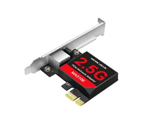 Karta sieciowa Mercusys MA310E / PCI-Express Ethernet / 1x RJ45 / 2,5 Gb/s / 1x PCI-E 2.1 