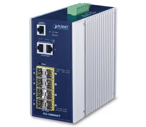 Planet IGS-10080MFT / Przełącznik przemysłowy / 2x 2,5 Gb/s SFP / 6x 1G SFP / 2x GbE RJ-45