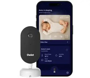 Owlet Dream Sight / Kamera IP do monitorowania niemowląt / 2560x1440 / Wi-Fi / termometr / noktowizor