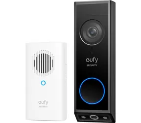 Anker Eufy E340 czarny / Wideodomofon z wewnętrznym dzwonkiem / 2K / microSD / Wi-Fi