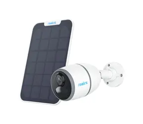 Kamera IP bezprzewodowa Reolink Go Series G330 biała + panel słoneczny / 2560 x 1440 / akumulator / IP65 / MicroSD   