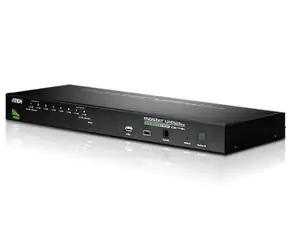 Rozpakowany - Aten CS-1708A / 8- Port KVM USB+PS2 / OSD / szafa 19" / rozpakowany