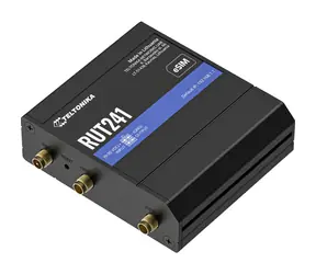 Teltonika RUT241 eSIM / Router przemysłowy / 10 100 Mbs / 1x LAN / 1x WAN