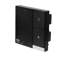 Inteligentny termostat Shelly LinkedGo HVAC czarny / Wi-Fi / Bluetooth