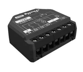 Shelly 2PM Gen3 inteligentny przekaźnik Wi-Fi z pomiarem mocy (2 kanały) / Wi-Fi / Bluetooth / 2x10A