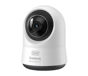 Baseus Security P1 Pro 3K biała / Kamera IP wewnętrzna / 2880 × 1620 / 360° / microSD / 2,4 GHz