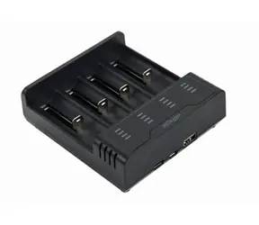 Gembird BC-USB-02 Ładowarka akumulatorów do 4 szt. / Ni-MH + Li- ION