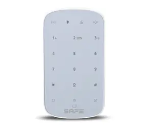 SAFE Keypad PLUS biała / Bezprzewodowa klawiatura dotykowa z podświetleniem