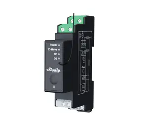 Moduł przełączający Shelly Wave Pro 2PM LR z pomiarem zużycia / 2x 16A