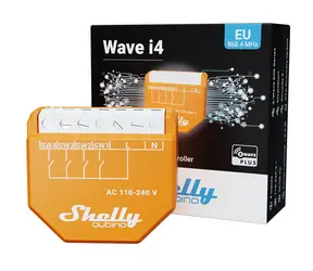 Shelly Wave i4 LR / moduł aktywacji scen / Z-Wave