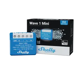 Shelly Wave 1 Mini LR / moduł przełączający 1x 8A / Z-Wave
