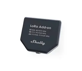 Moduł radiowy Shelly LoRa AddOn czarny / do GEN3 i GEN4
