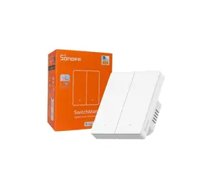 Sonoff ZBM5 SwitchMan Zigbee inteligentny przełącznik ścienny / 2-przyciskowy / 86 mm / biały