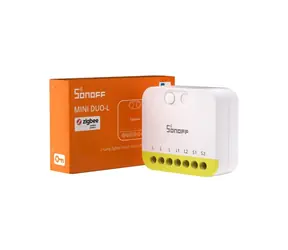 Sonoff MINI-ZB2GS-L MINI DUO-L 2-kanałowy inteligentny przełącznik Zigbee 