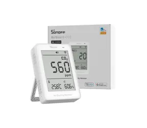 Sonoff SAWF-08P AirGuard CO2 Matter przez Wi-Fi Monitor jakości powietrza