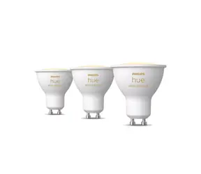 Żarówka LED Philips Hue WA 4,2W zestaw 3 szt. / GU10 / 400lm / 2200K-6500K / IP20