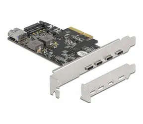 Karta DeLock PCI Express do 4 x USB-C / 1 x USB-A / LP / Pcle