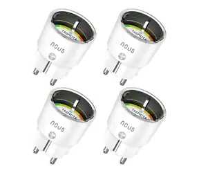 Nous A1T WiFi SMART Socket with Tasmota firmware up to 10 A 4pcs