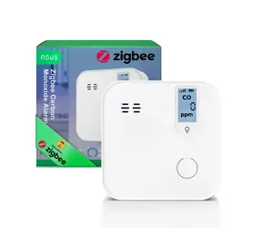 Nous E12 Zigbee detektor tlenku węgla CO