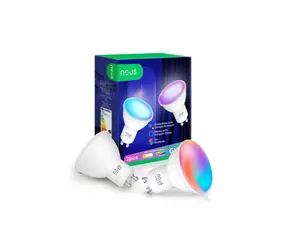 Nous P8 WiFi SMART Bulb RGB GU10 Tuya 2pcs / 4.5W / 2700 - 6500K / 350lm