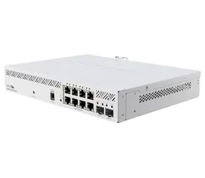 Mikrotik CSS610-8P-2S+IN / Przełącznik / 8x GbE RJ-45 / 2x 10G SFP+ / PoE+ (802.3 AF/at) / SwitchOS Lite