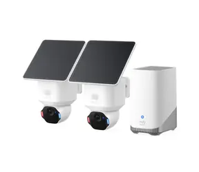 Anker Eufy E42 biały / HomeBase 3 + 2x kamera IP z ładowaniem solarnym / 360° / noktowizor / microSD / Wi-Fi / 4k