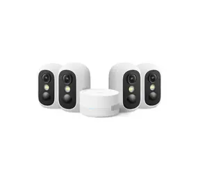 Anker Eufy C35 biały / HomeBase Mini + 4X kamera IP / 1080p / 130° / noktowizor / microSD / Wi-Fi