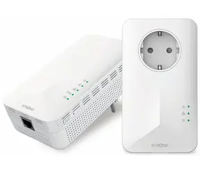 Strong Powerline 1000 WF DUO EU V2 / Zestaw 2 adapterów Powerline / 1000 Mb/s / 1x GLAN / Wi-Fi 1200 Mb/s przy 2,4/5 GHz