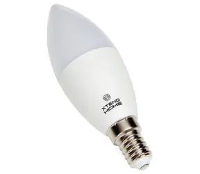 Żarówka Xtend Home SMART / Inteligentna żarówka LED / E14 / RGB+W / 4,8 W / 450 lm / kolorowa / ściemnialna / WiF