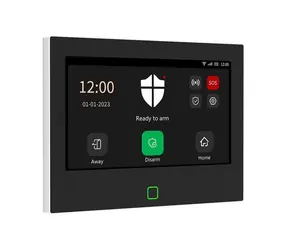 Zestaw alarmowy Xtend Home / jednostka 7" / 2 czujniki ruchu / 2 czujniki drzwi / 4X piloty / 1 czujnik dymu