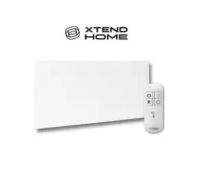 Panel grzewczy na podczerwień Xtend Home 420W biały / Bezramkowy / 230V / Wi-Fi / Tuya