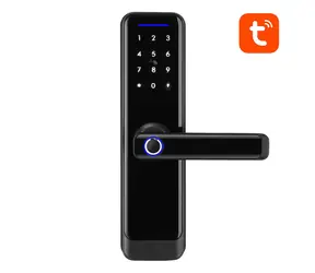 Avatto ZSDL-A270-B-ALI-6072 Inteligentny zamek cyfrowy ZigBee czarny