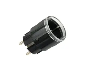 Gniazdo inteligentne Shelly Plug S MTR Gen3 z pomiarem zużycia, czarne / Wi-Fi / BT / 12A / Schuko