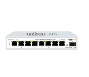 Przełącznik Wi-Tek CLOUD SMART / 8x 2,5 Gb RJ45 + 1x 10 Gb SFP+ uplink