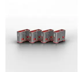 Lindy 40450 Blokada portu USB Różowa /4 szt.