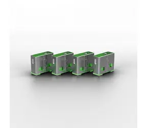 Lindy 40461 Blokada portu USB bez klucza zielona / 10 szt.