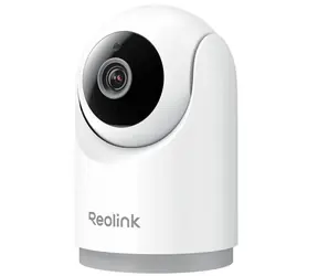 Kamera IP wewnętrzna Reolink serii E E331 w kolorze białym / 2880 x 1616 / mikrofon i głośniki / WiFi / MicroSD / USB-C
