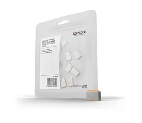 Lindy 40440 Blokada portu USB-C pomarańczowa / 10 szt.