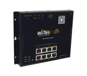 Przełącznik Wi-Tek WI-PCES310GF Cloud PoE 8x RJ45 + 2x SFP / 120W