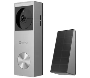Inteligentny wideodomofon Ezviz HP3 Pro szary / Wi-Fi / 2048×1296 / panel słoneczny / IP65