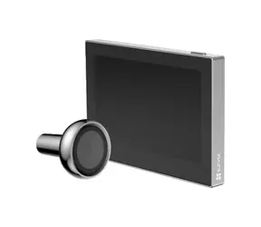 Inteligentny wizjer do drzwi Ezviz HP2, czarny / 146° / Wi-Fi / 2K / Monitor 4,3" / 2200 mAh
