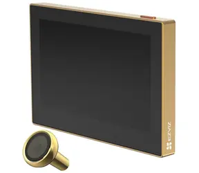 Inteligentny dzwonek do drzwi Ezviz HP2 Gold / 146° / Wi-Fi / 2K / Monitor 4,3" / 2200 mAh