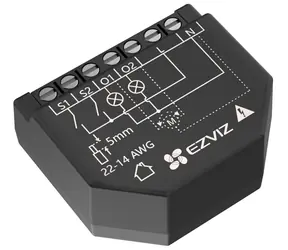 Ezviz T36 Inteligentny przekaźnik Wi-Fi / miernik mocy / 2 kanały / Wi-Fi