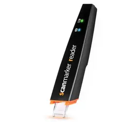 Skaner kieszonkowy Ectaco Scanmarker Air czarny / USB / BT 4.0